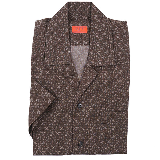 Isaia Printed Shirt with Camp Collar - Top Shelf Apparel