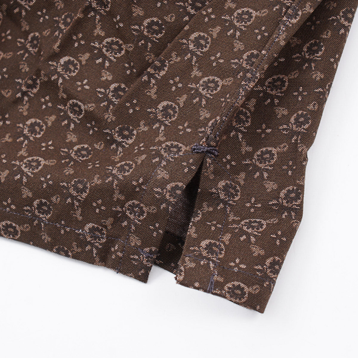 Isaia Printed Shirt with Camp Collar
