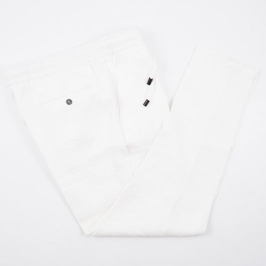 Isaia Linen Drawstring Waist Pants - Top Shelf Apparel