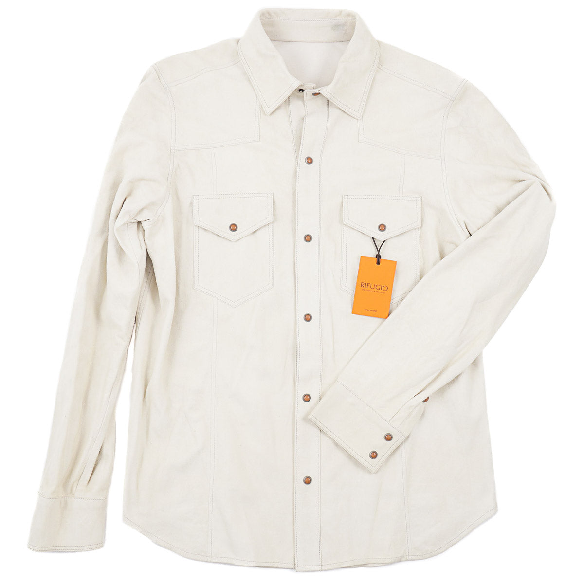 Rifugio Unlined Suede Western Shirt