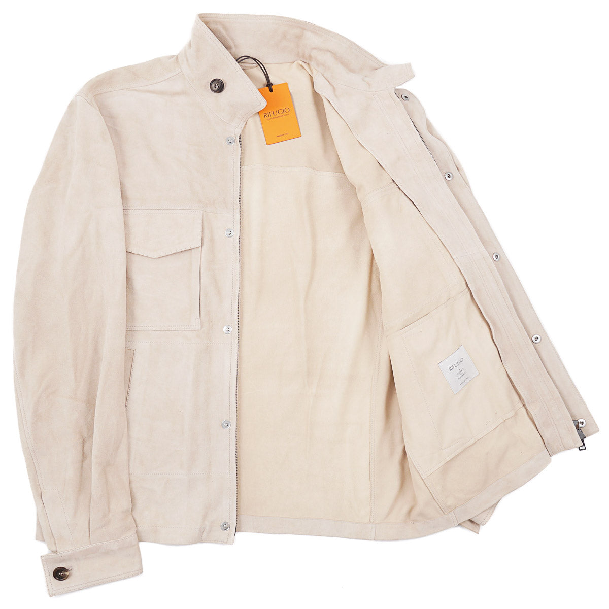 Rifugio Unlined Nappa Suede Flight Jacket
