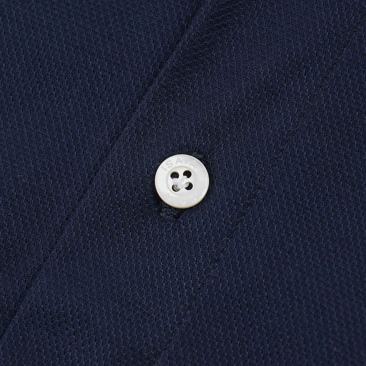 Isaia Slim-Fit Pique Woven Shirt