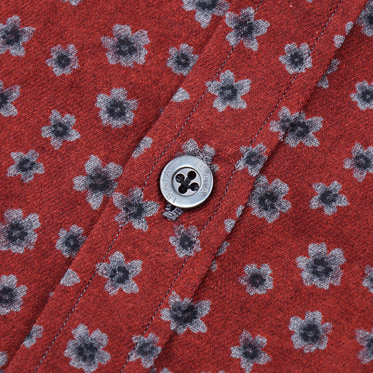 Isaia Soft Twill Cotton Shirt
