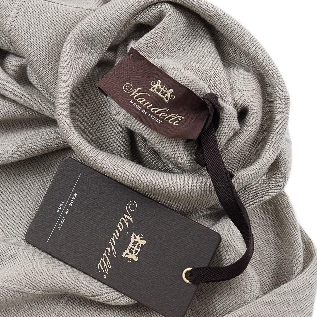 Mandelli Light Merino Wool Sweater