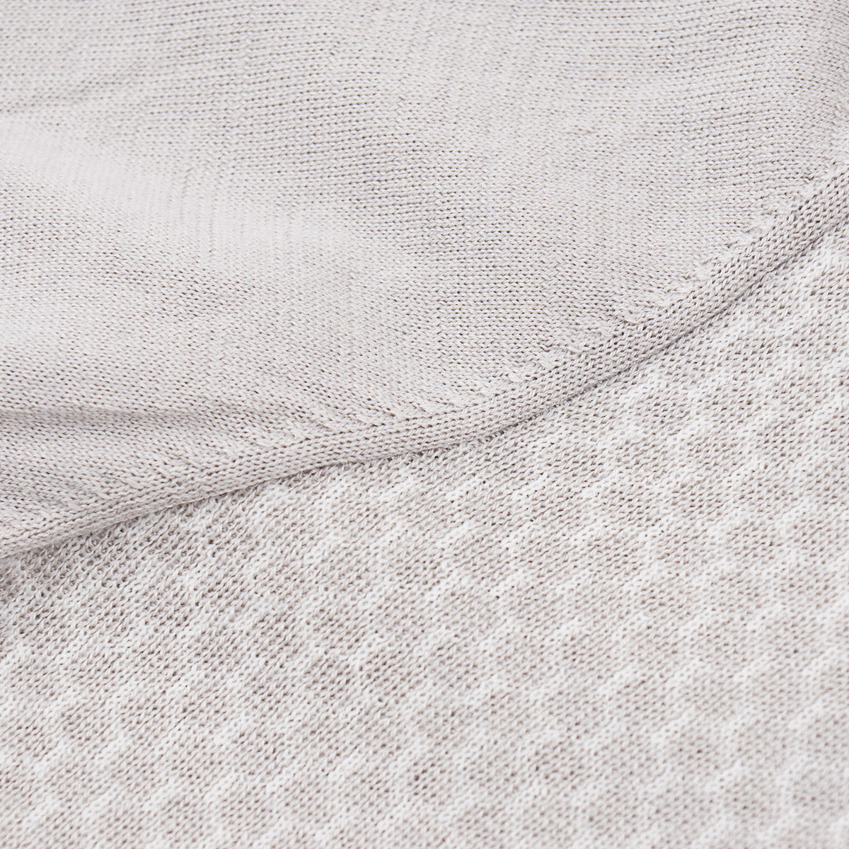 Mandelli Merino Wool-Silk Polo Sweater