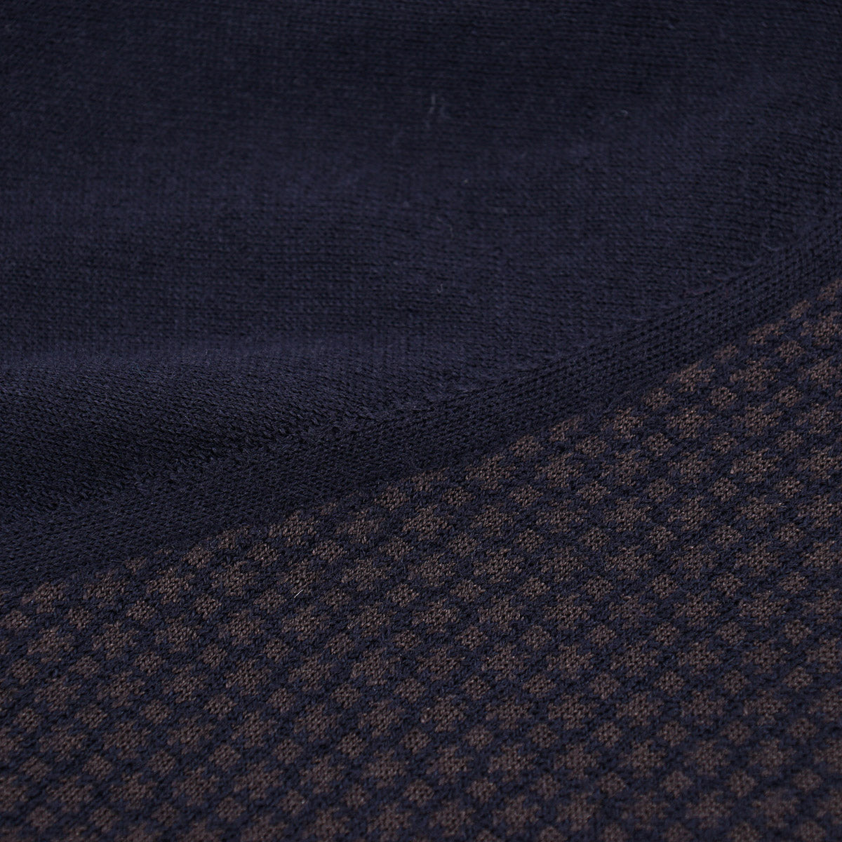 Mandelli Merino Wool-Silk Polo Sweater