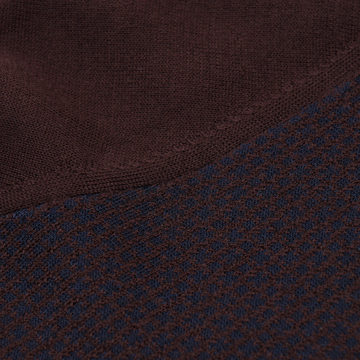 Mandelli Merino Wool-Silk Polo Sweater