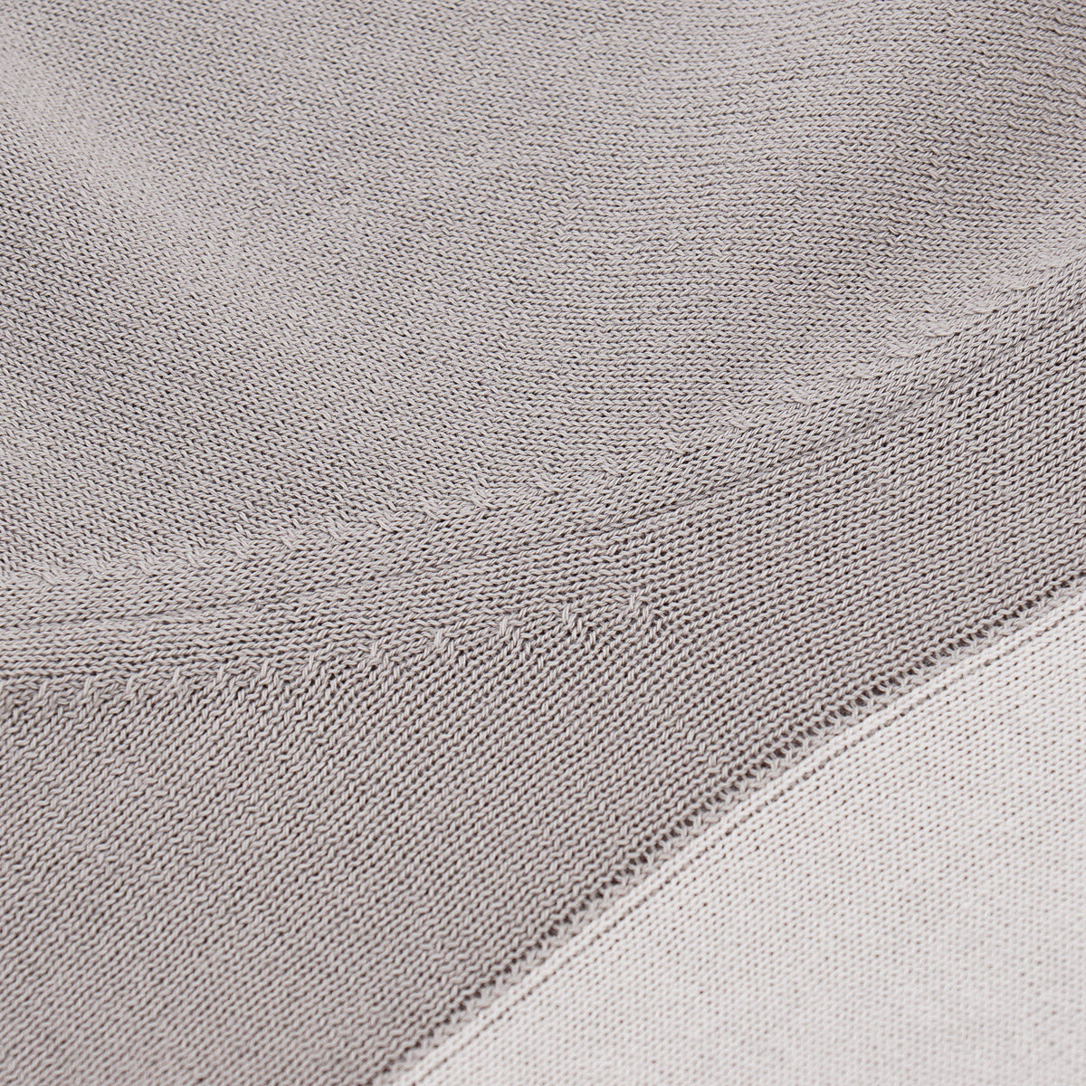 Mandelli Zip-Collar Knit Cotton Polo