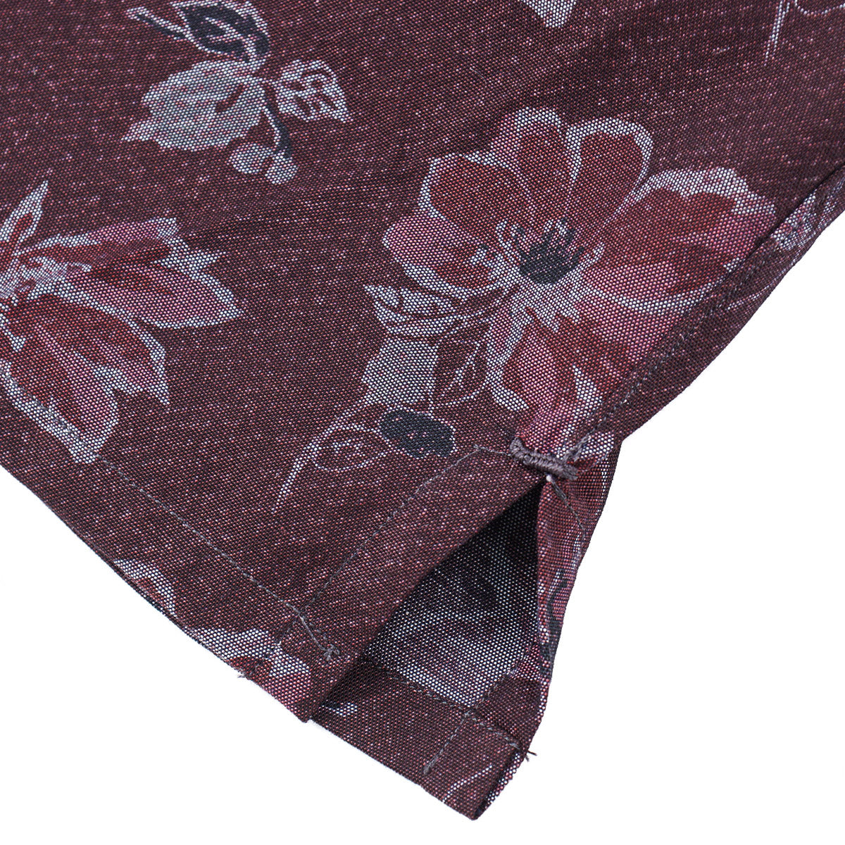Isaia Printed Shirt with Camp Collar