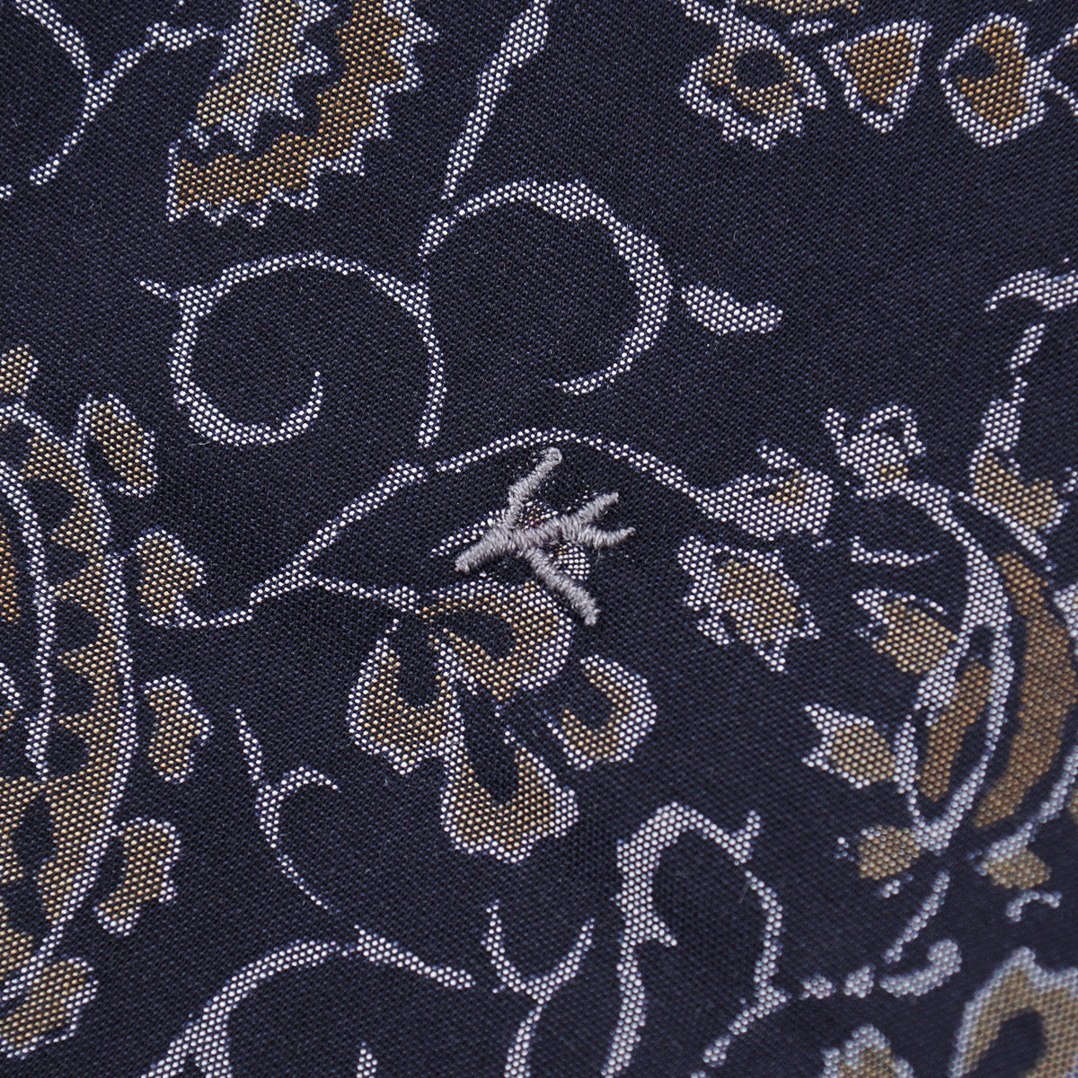 Isaia Printed Shirt with Camp Collar