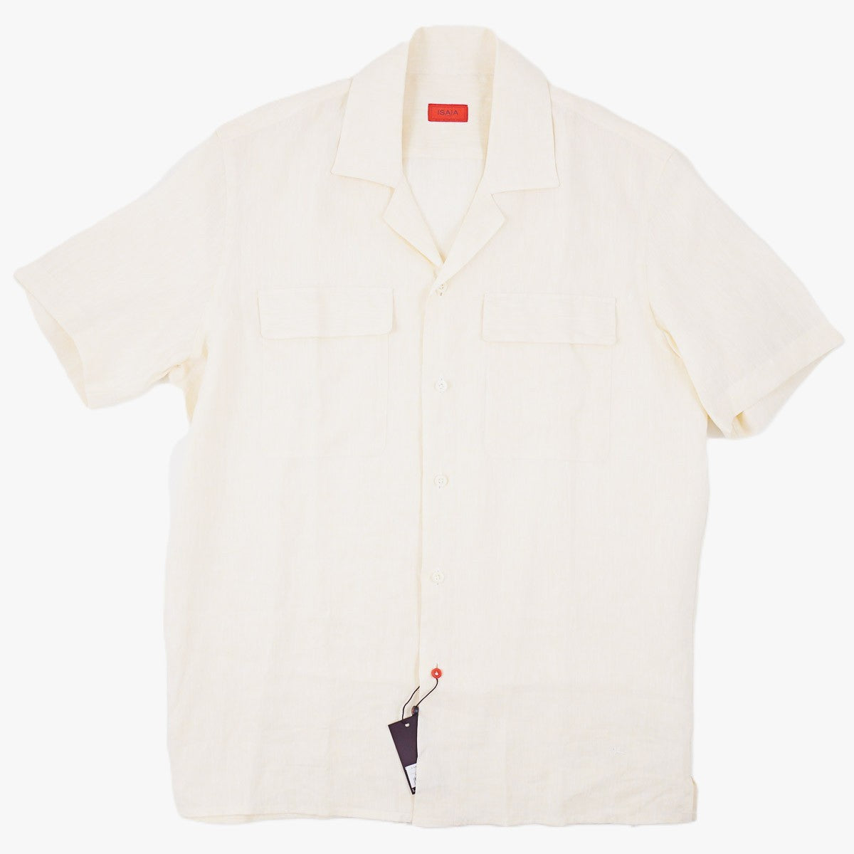 Isaia Relaxed-Fit Linen Sport Shirt