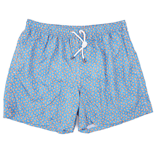 Fedeli 'Madeira' Printed Swim Trunks