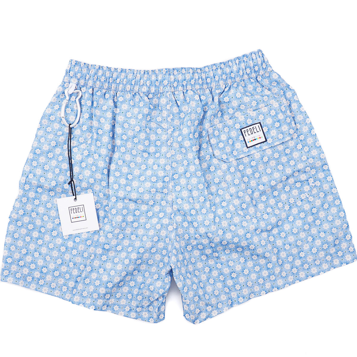 Fedeli 'Madeira' Printed Swim Trunks