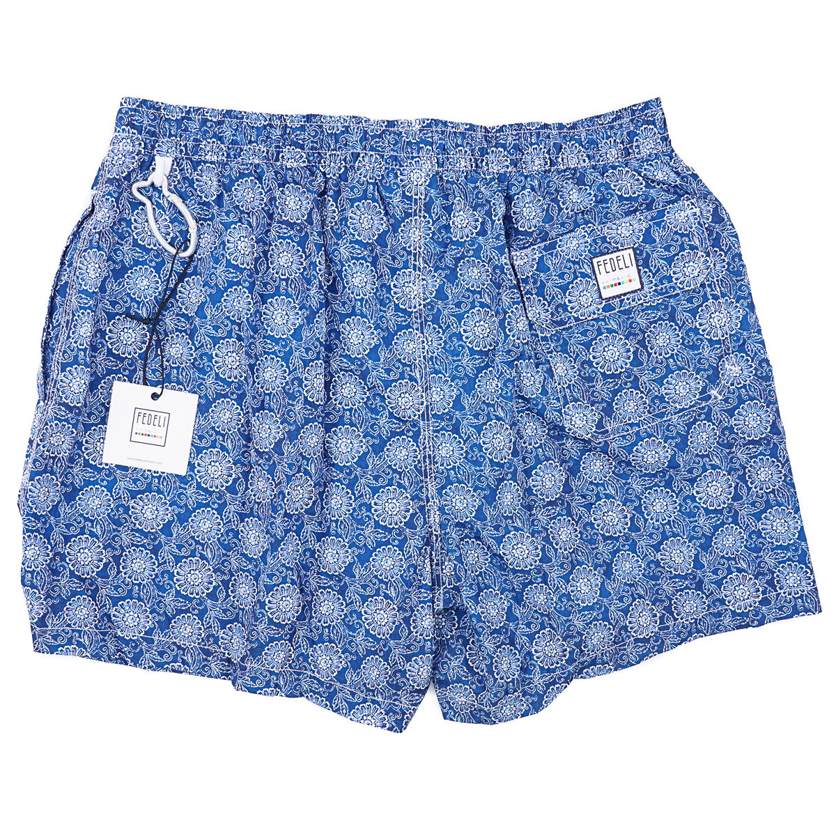 Fedeli 'Madeira' Printed Swim Trunks