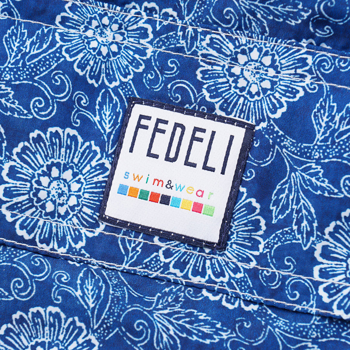Fedeli 'Madeira' Printed Swim Trunks