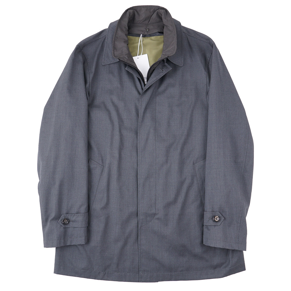 Manto Lightweight Wool Car Coat - Top Shelf Apparel