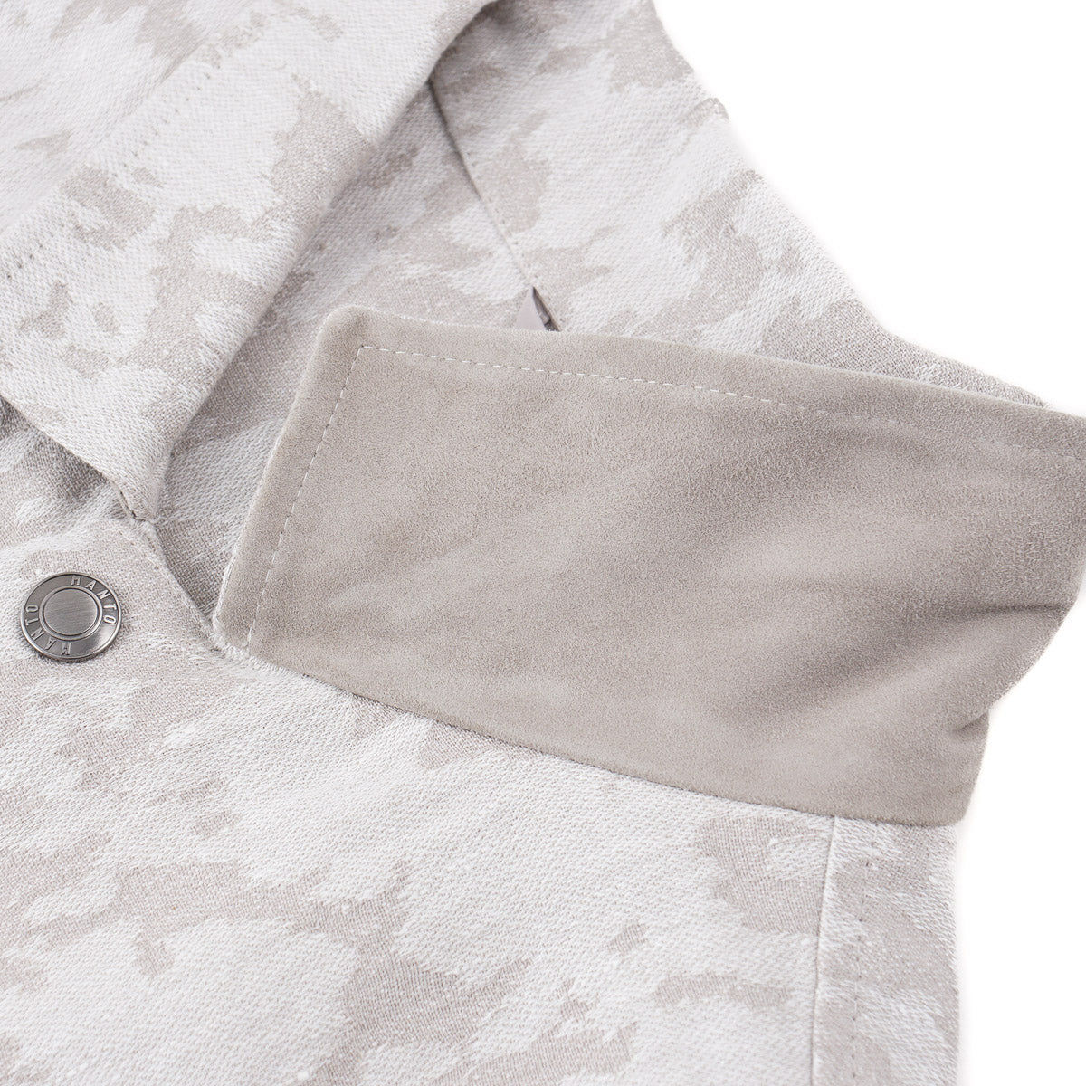 Manto 'Aragona' Linen Trucker Jacket - Top Shelf Apparel