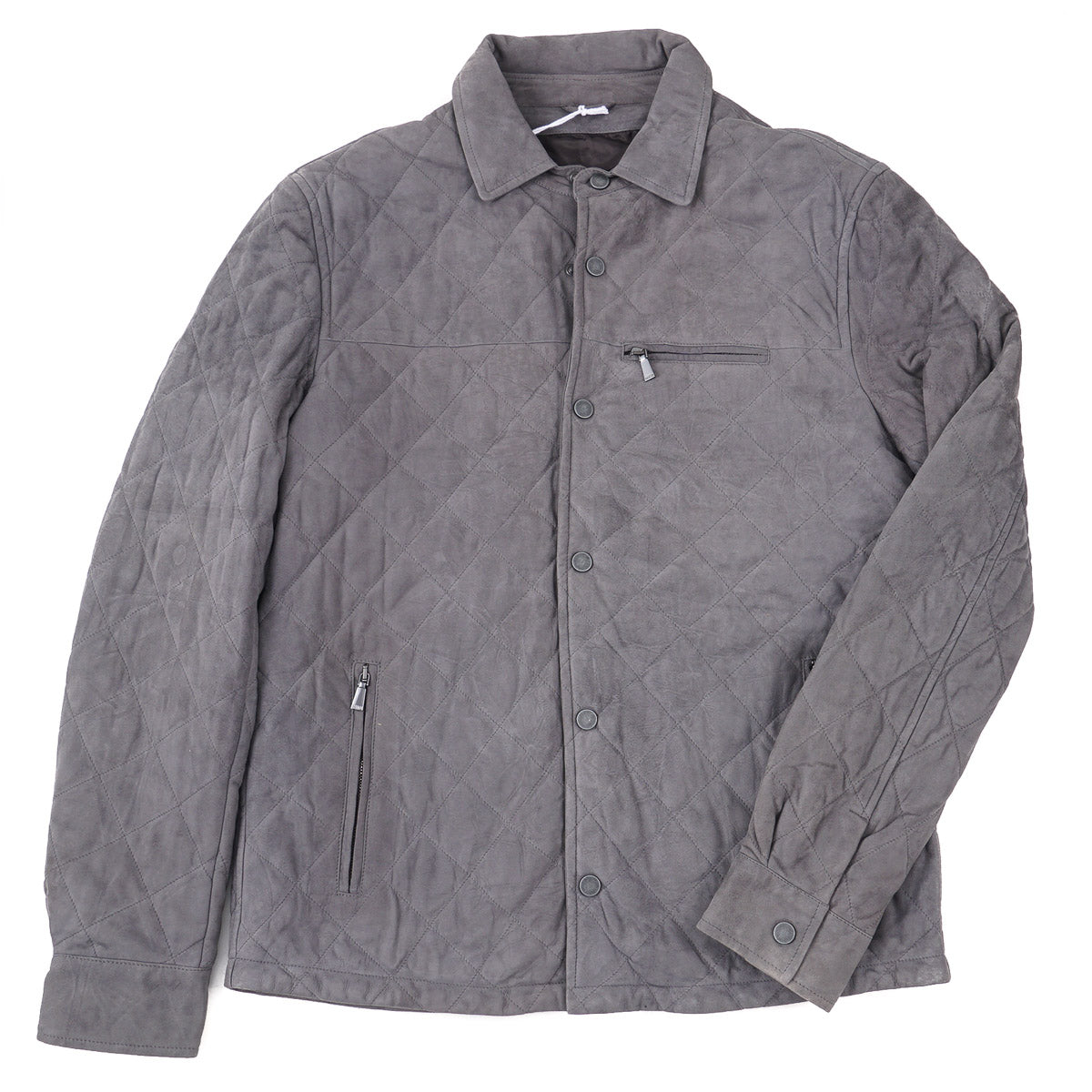 Manto Quilted Lambskin Suede Jacket - Top Shelf Apparel