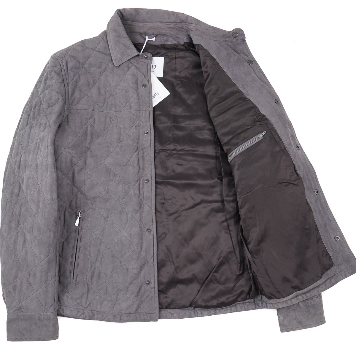 Manto Quilted Lambskin Suede Jacket - Top Shelf Apparel