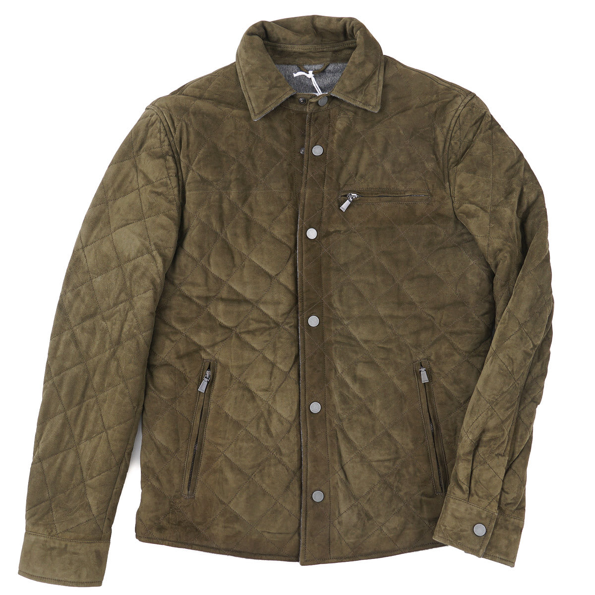 Manto Quilted Lambskin Suede Jacket - Top Shelf Apparel