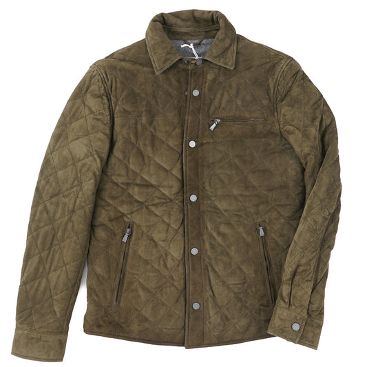 Manto Quilted Lambskin Suede Jacket - Top Shelf Apparel