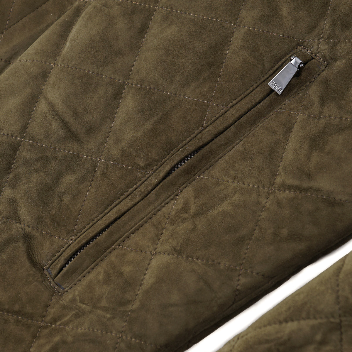 Manto Quilted Lambskin Suede Jacket - Top Shelf Apparel