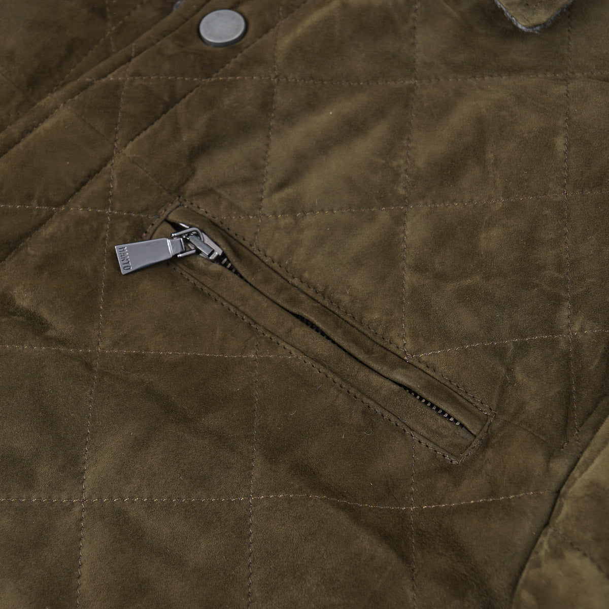 Manto Quilted Lambskin Suede Jacket - Top Shelf Apparel