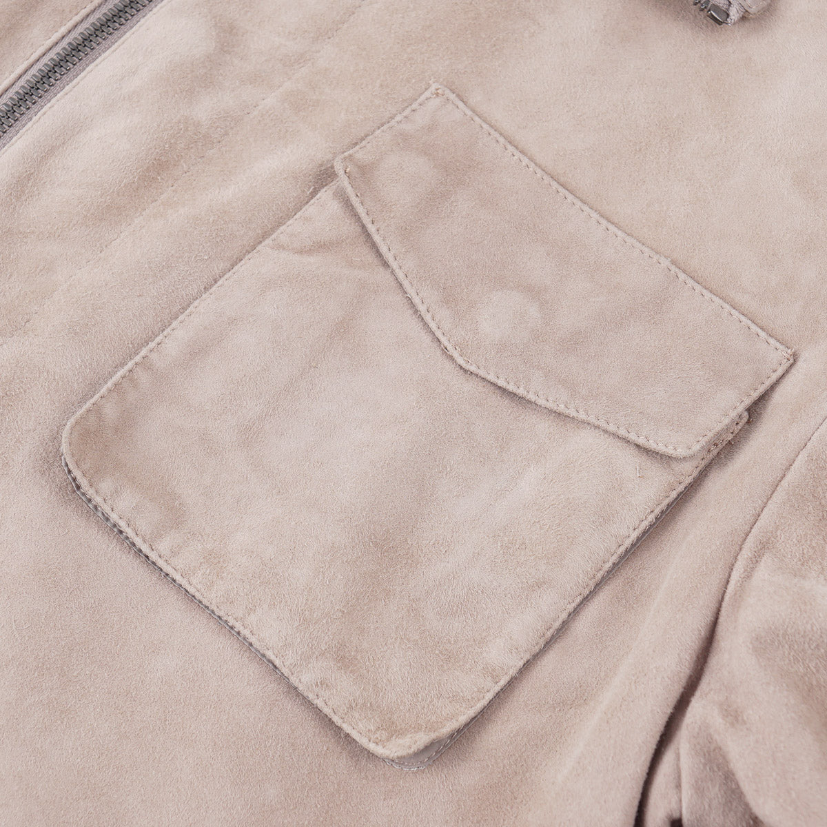 Manto Lightweight Lambskin Suede Jacket - Top Shelf Apparel