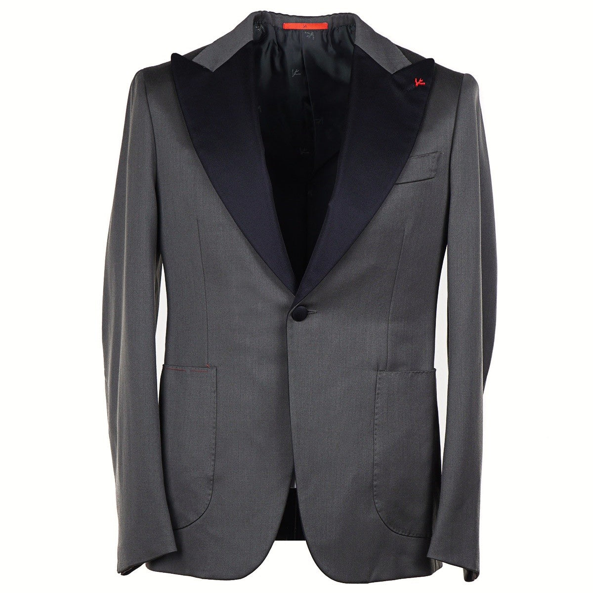 Isaia Wool Peak Lapel Dinner Jacket