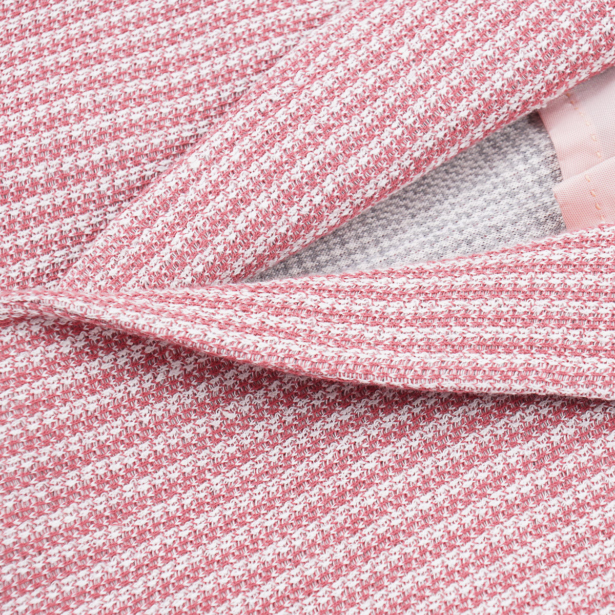 Isaia 'Domenico' Knit Cotton-Linen Sport Coat