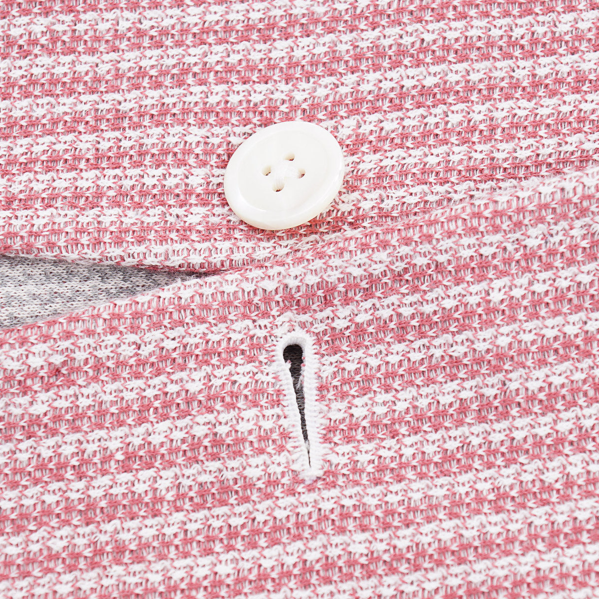 Isaia 'Domenico' Knit Cotton-Linen Sport Coat
