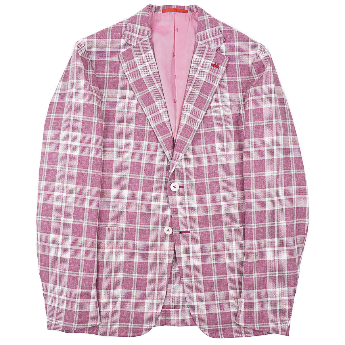 Isaia 'Capri' Wool-Silk-Linen Sport Coat