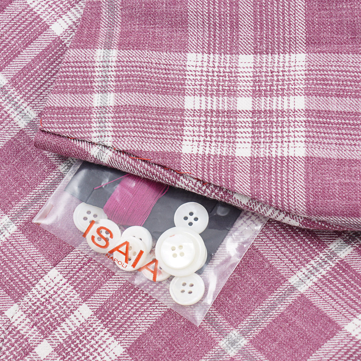 Isaia 'Capri' Wool-Silk-Linen Sport Coat
