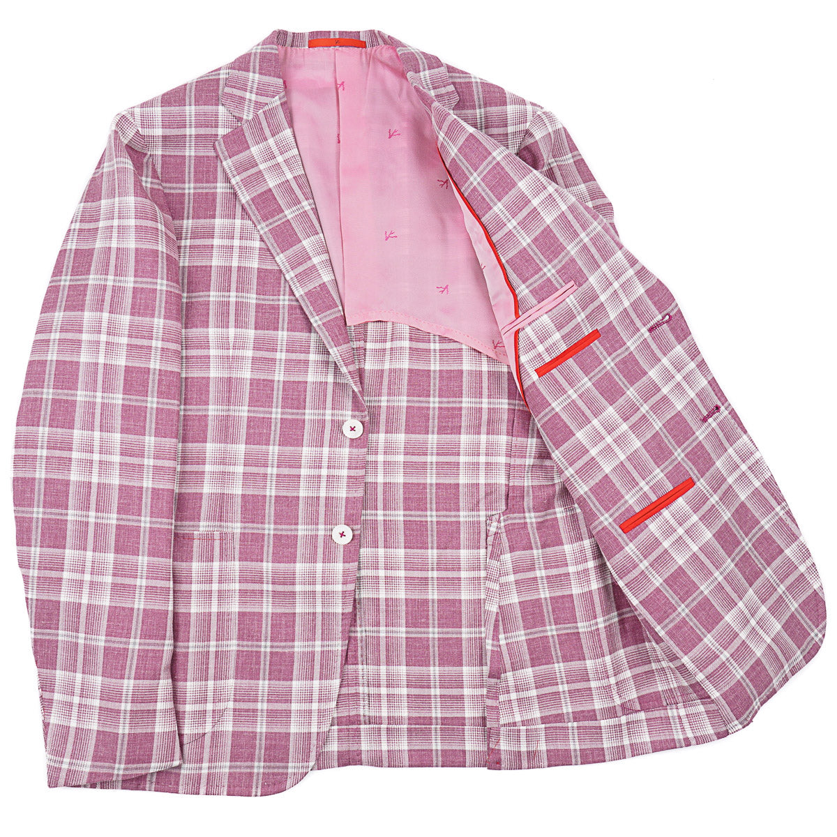 Isaia 'Capri' Wool-Silk-Linen Sport Coat