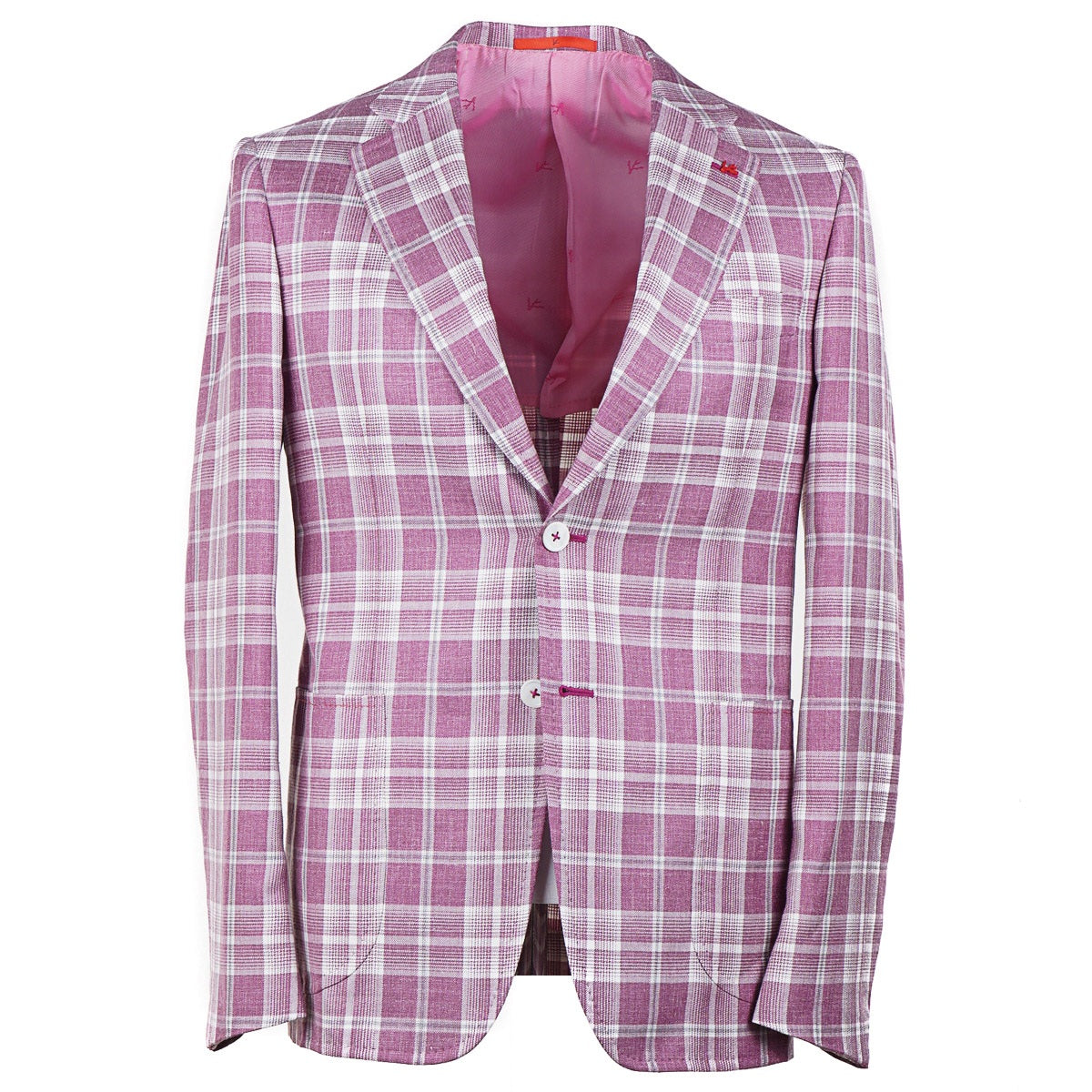 Isaia 'Capri' Wool-Silk-Linen Sport Coat
