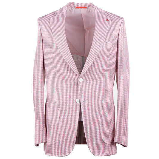 Isaia 'Domenico' Knit Cotton-Linen Sport Coat