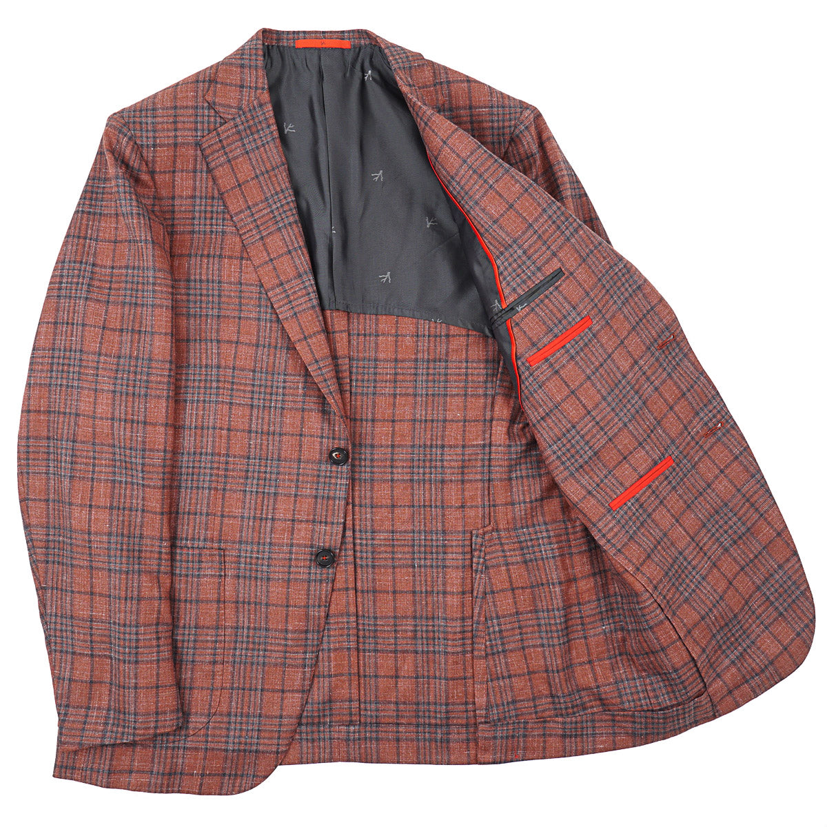 Isaia Wool-Cashmere-Silk-Linen Sport Coat