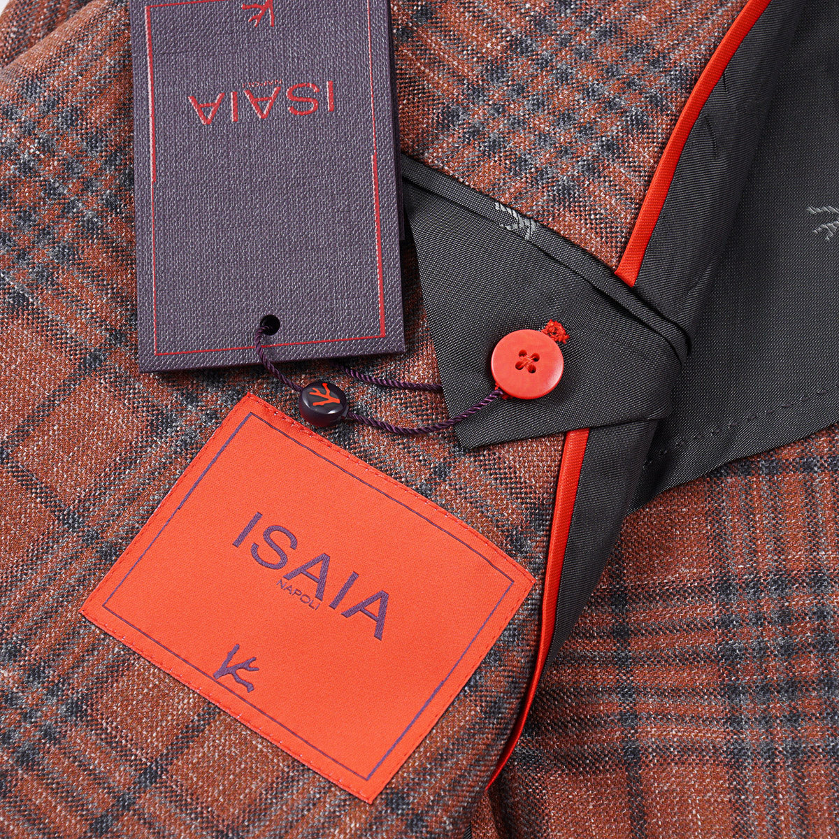 Isaia Wool-Cashmere-Silk-Linen Sport Coat
