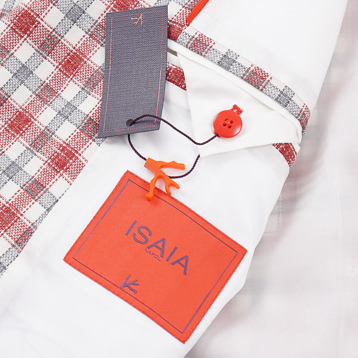 Isaia 'Capri' Wool-Silk-Linen Sport Coat
