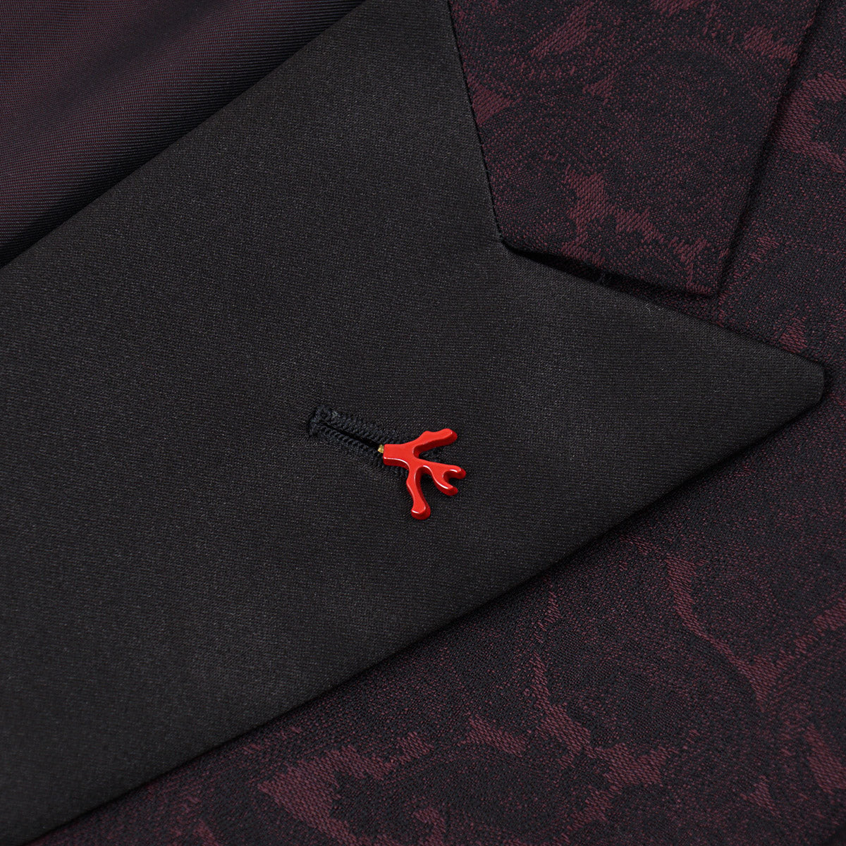 Isaia 'Gregorio' Paisley Brocade Dinner Jacket