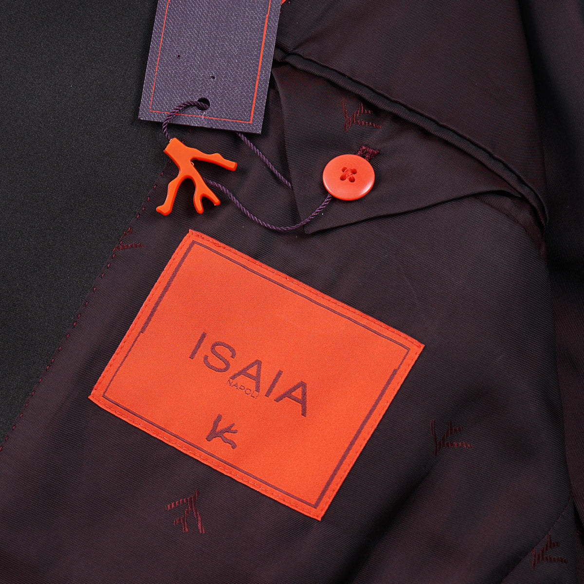 Isaia 'Gregorio' Paisley Brocade Dinner Jacket