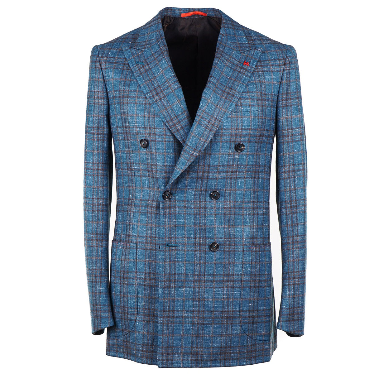 Isaia Wool-Cashmere-Silk-Linen Sport Coat