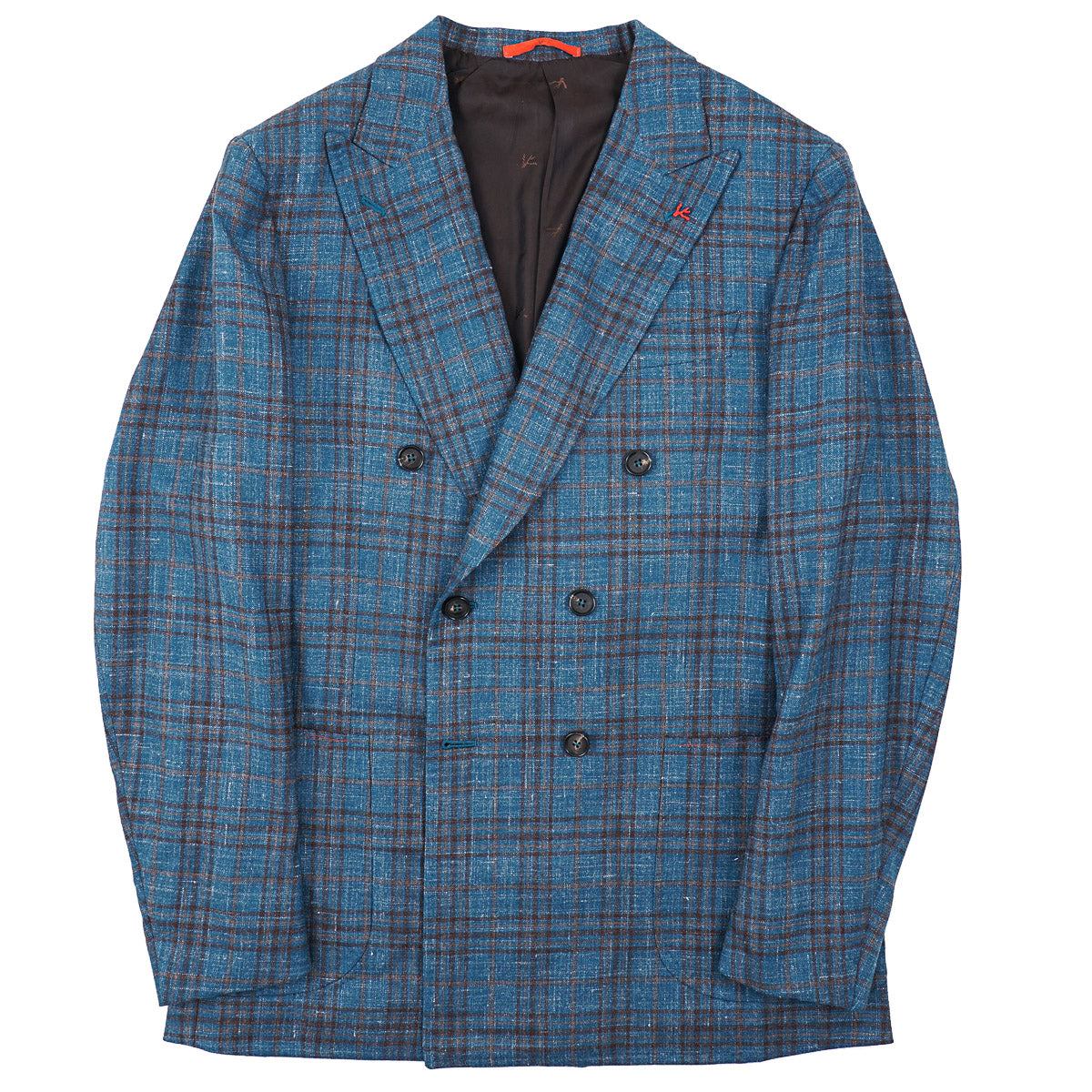 Isaia Wool-Cashmere-Silk-Linen Sport Coat