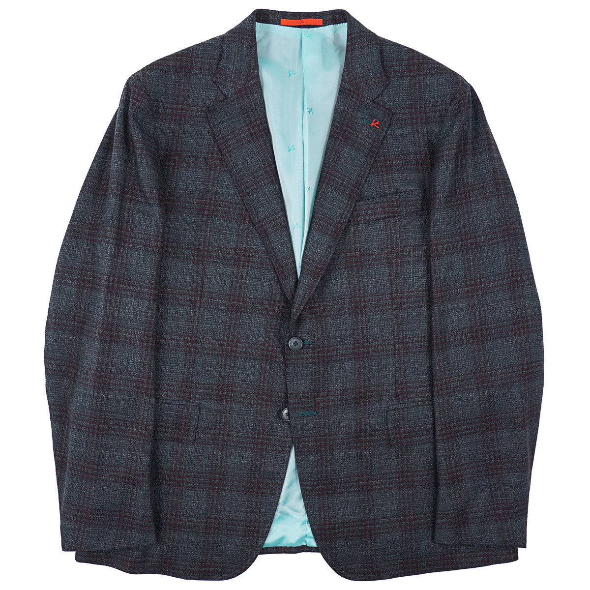 Isaia 'Capri' Woven Wool Sport Coat
