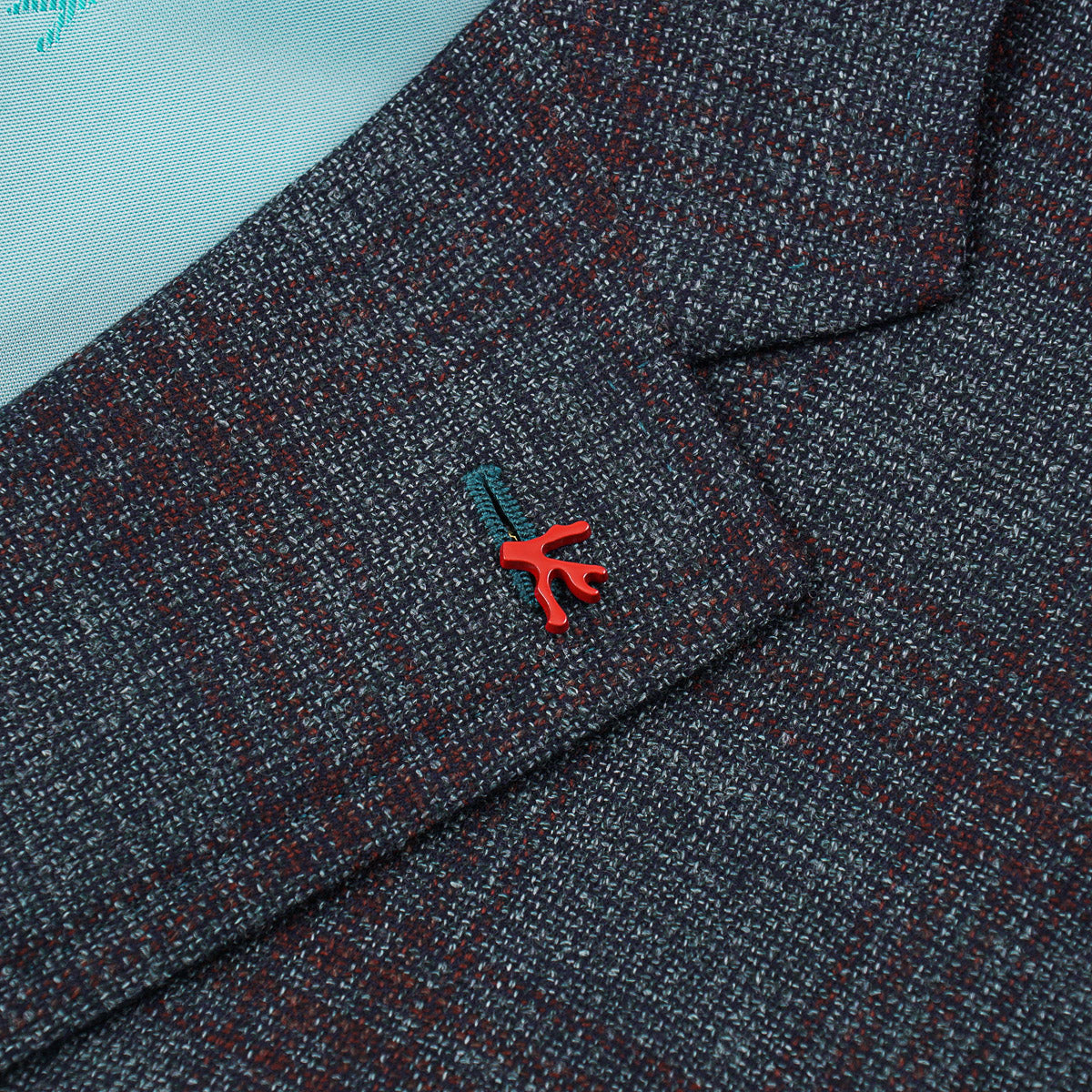 Isaia 'Capri' Woven Wool Sport Coat