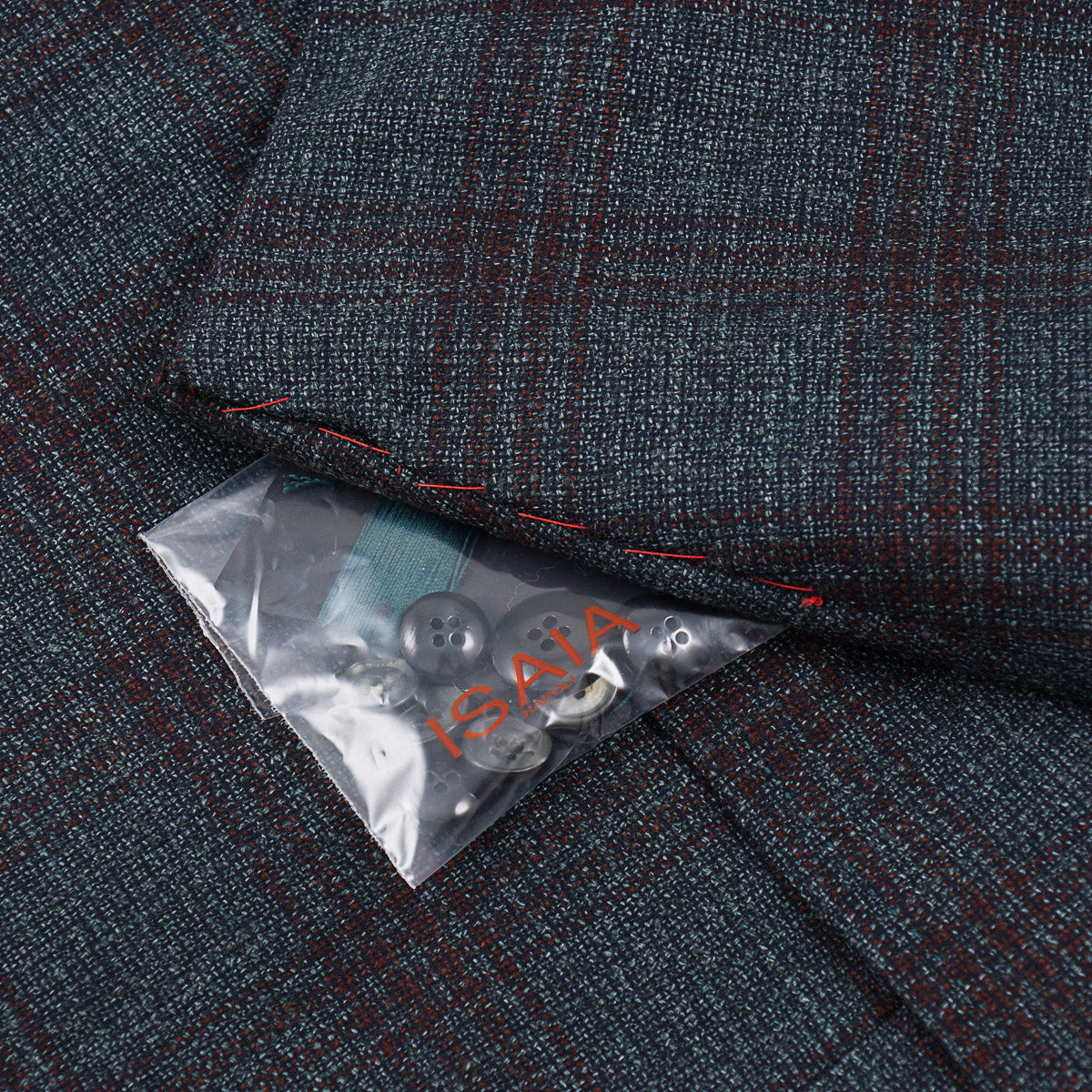 Isaia 'Capri' Woven Wool Sport Coat