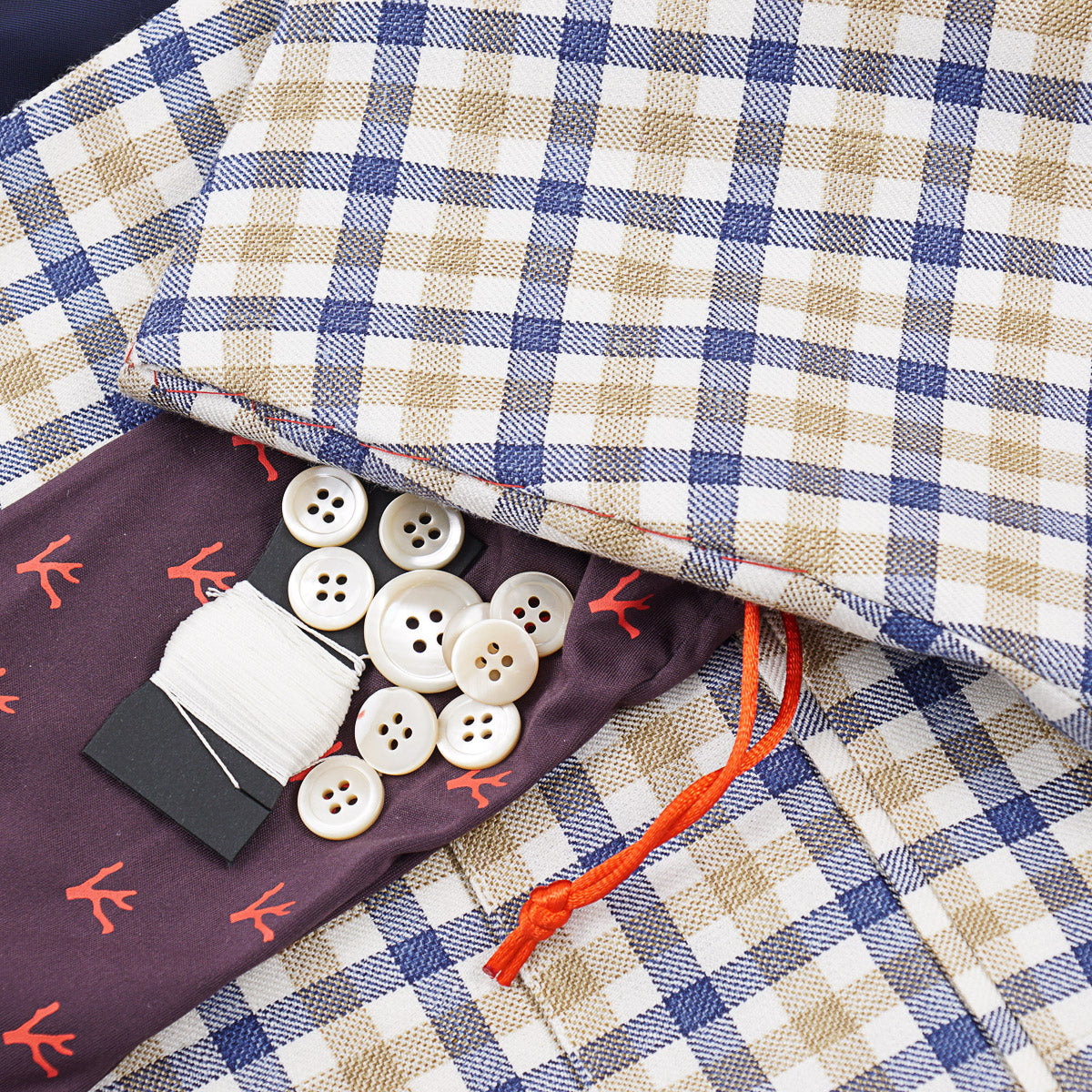 Isaia 'Gregorio' Wool-Silk-Linen Sport Coat