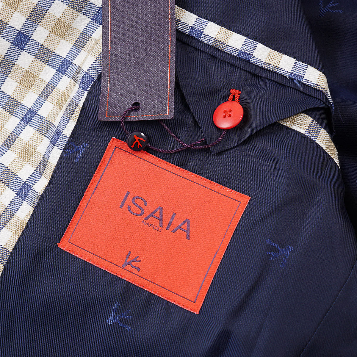 Isaia 'Gregorio' Wool-Silk-Linen Sport Coat