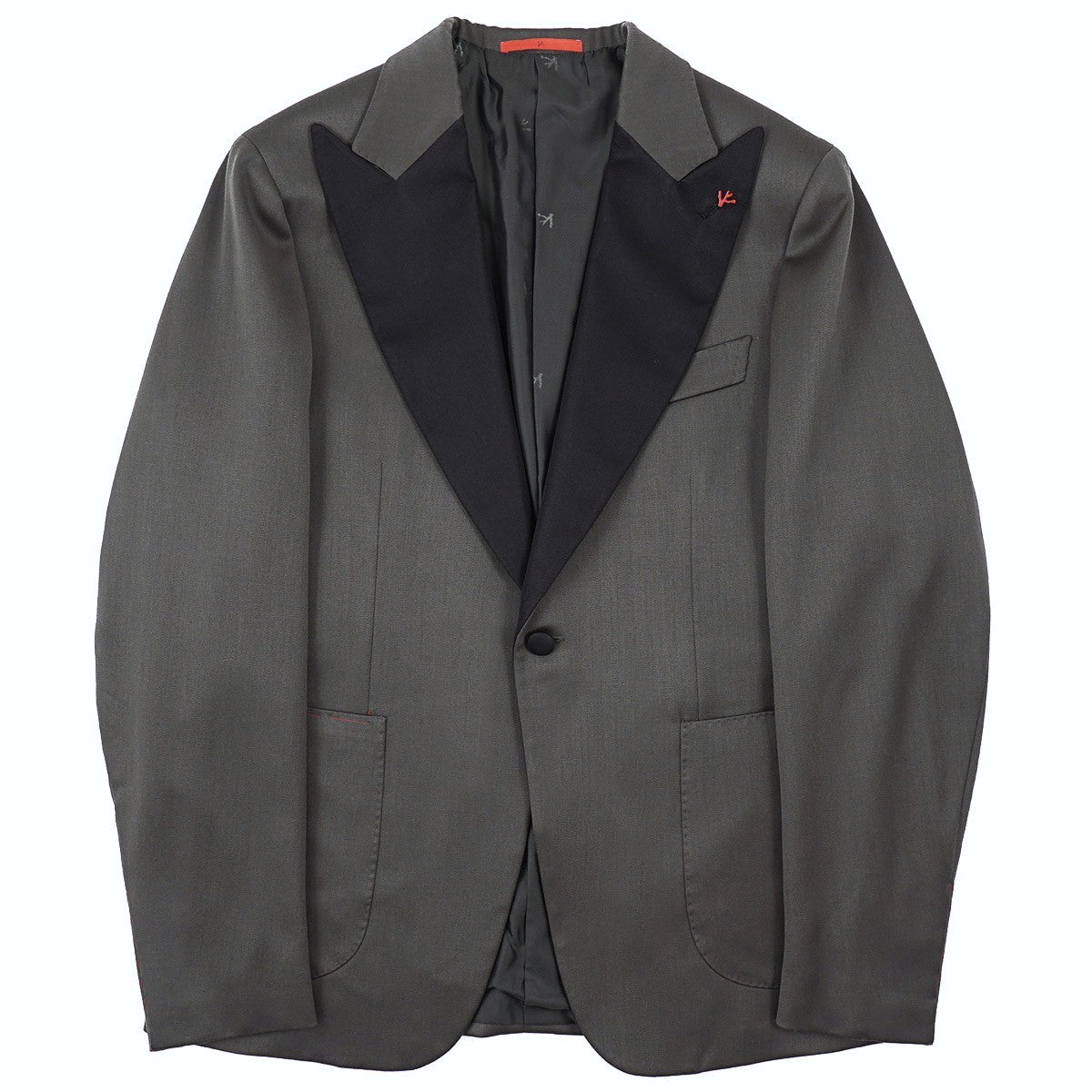 Isaia Wool Peak Lapel Dinner Jacket