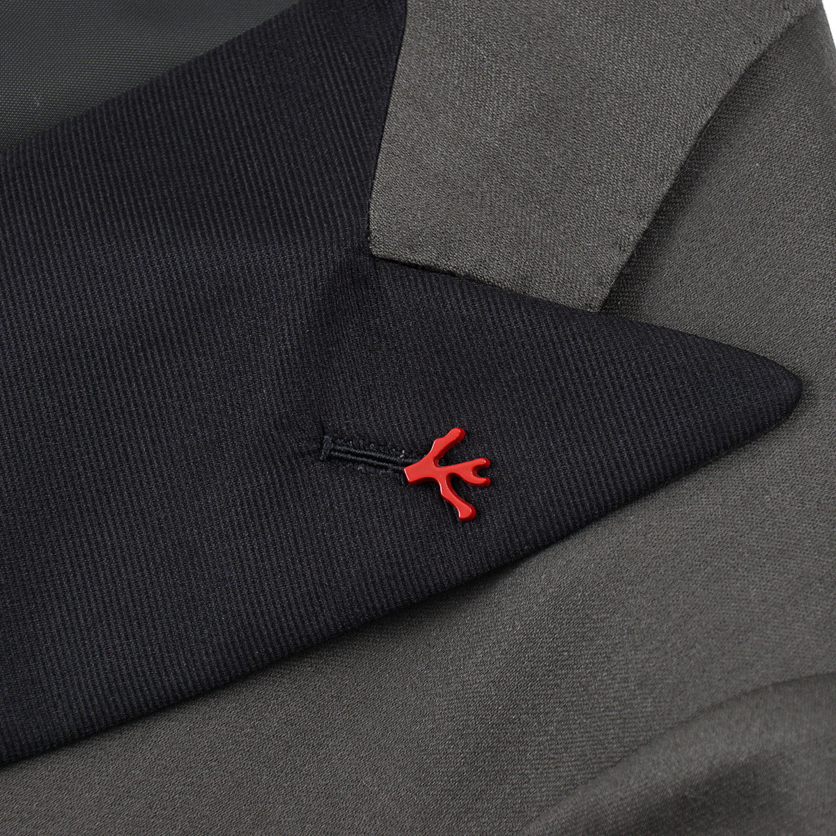 Isaia Wool Peak Lapel Dinner Jacket